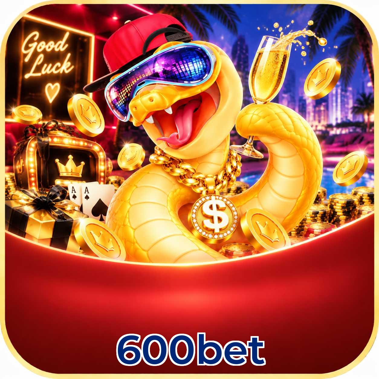 Logo 600bet Telegram Canal Oficial